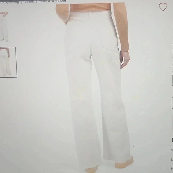 TRIARCHY HIGH RISE WIDE LEG JEANS SIZE 27 - Picture 2 of 6